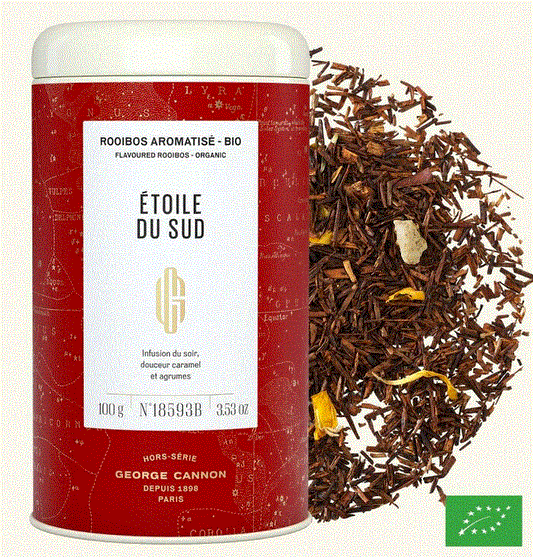 ÉTOILE DU SUD - Rooibos aromatisé BIO - Boîte 100g